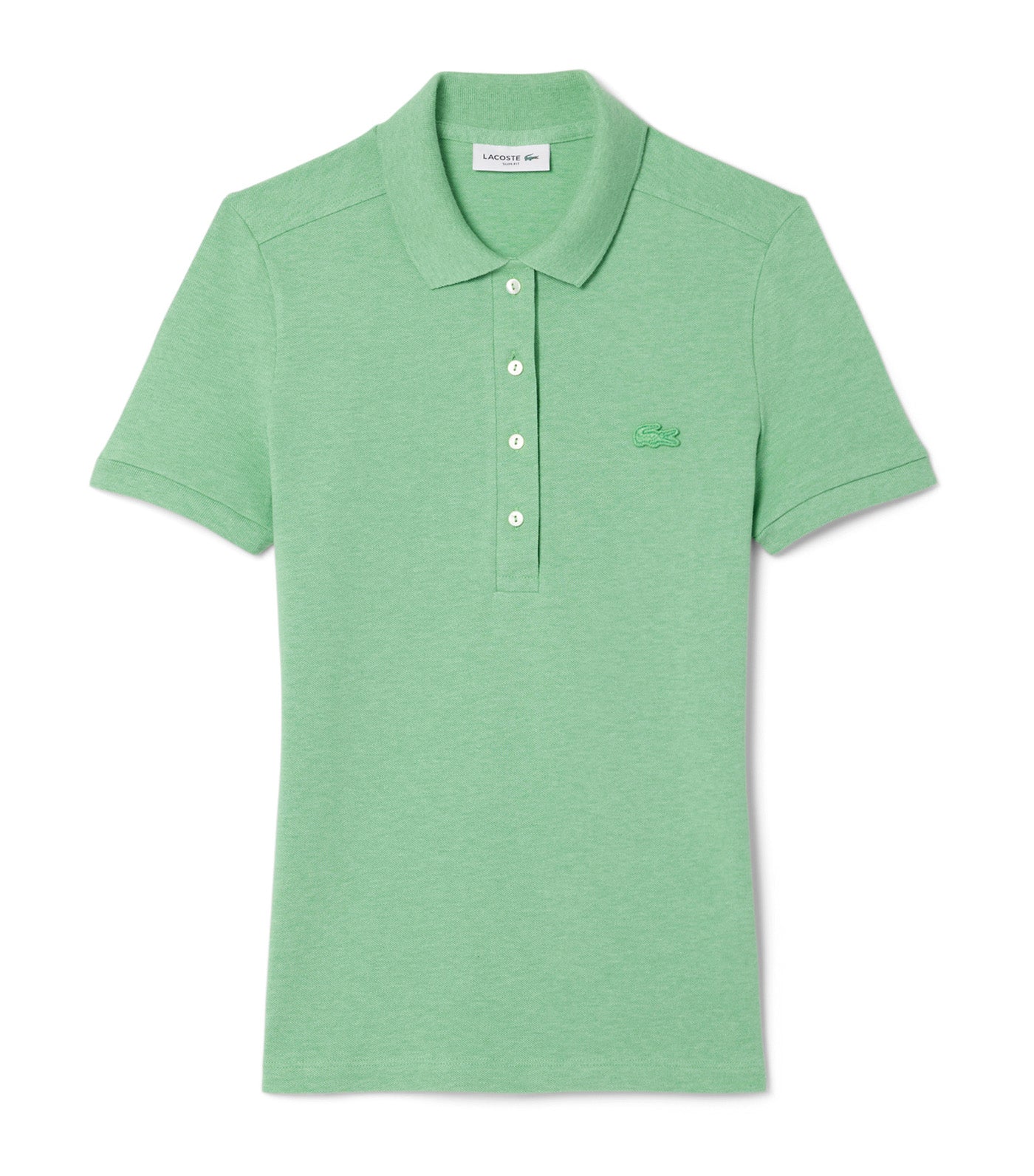 L.12.D Slim Fit Stretch Mini Piqué Polo Shirt