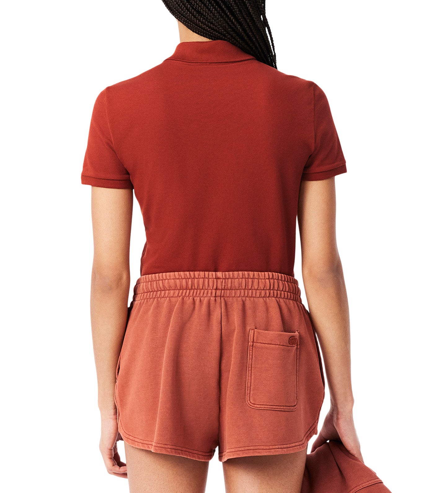 L.12.D Slim Fit Stretch Mini Piqué Polo Shirt