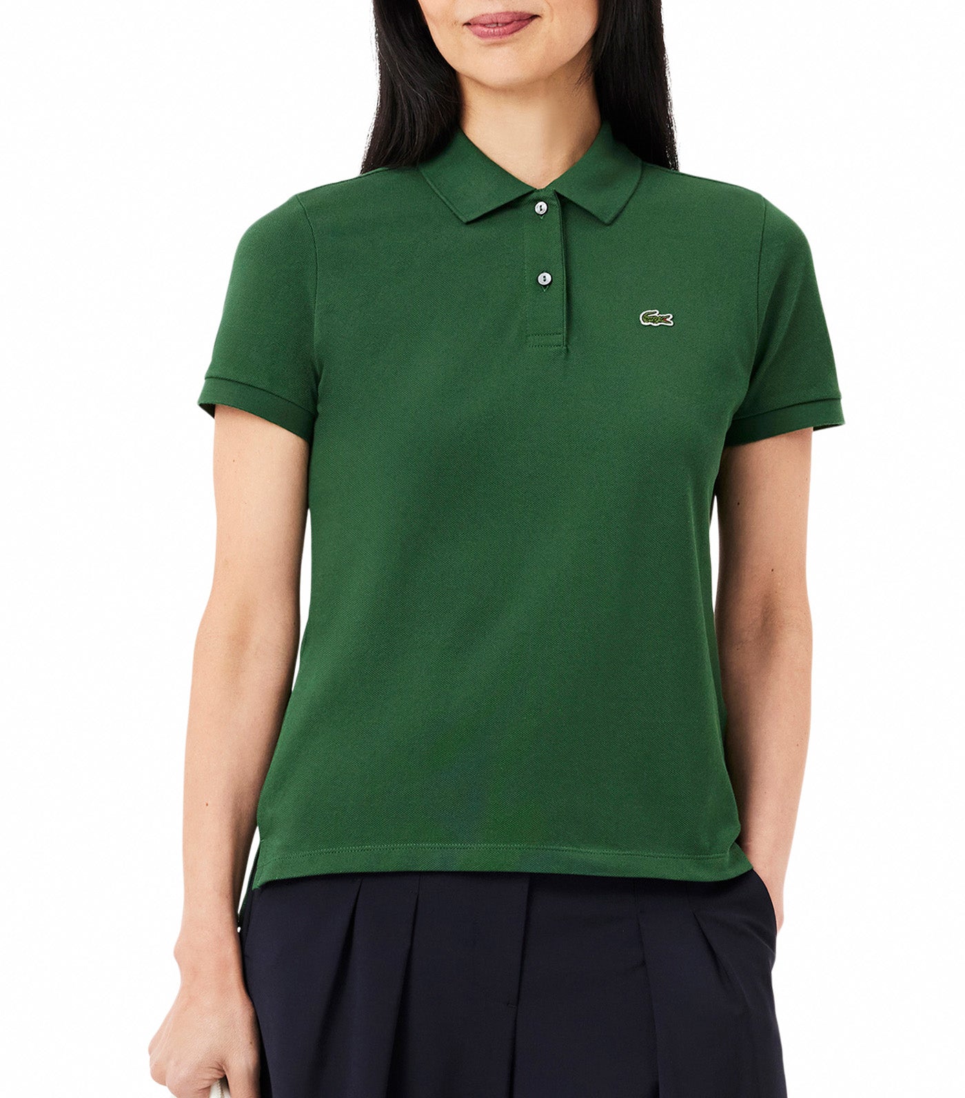 Regular Fit Supple Petit Piqué Polo Shirt Green