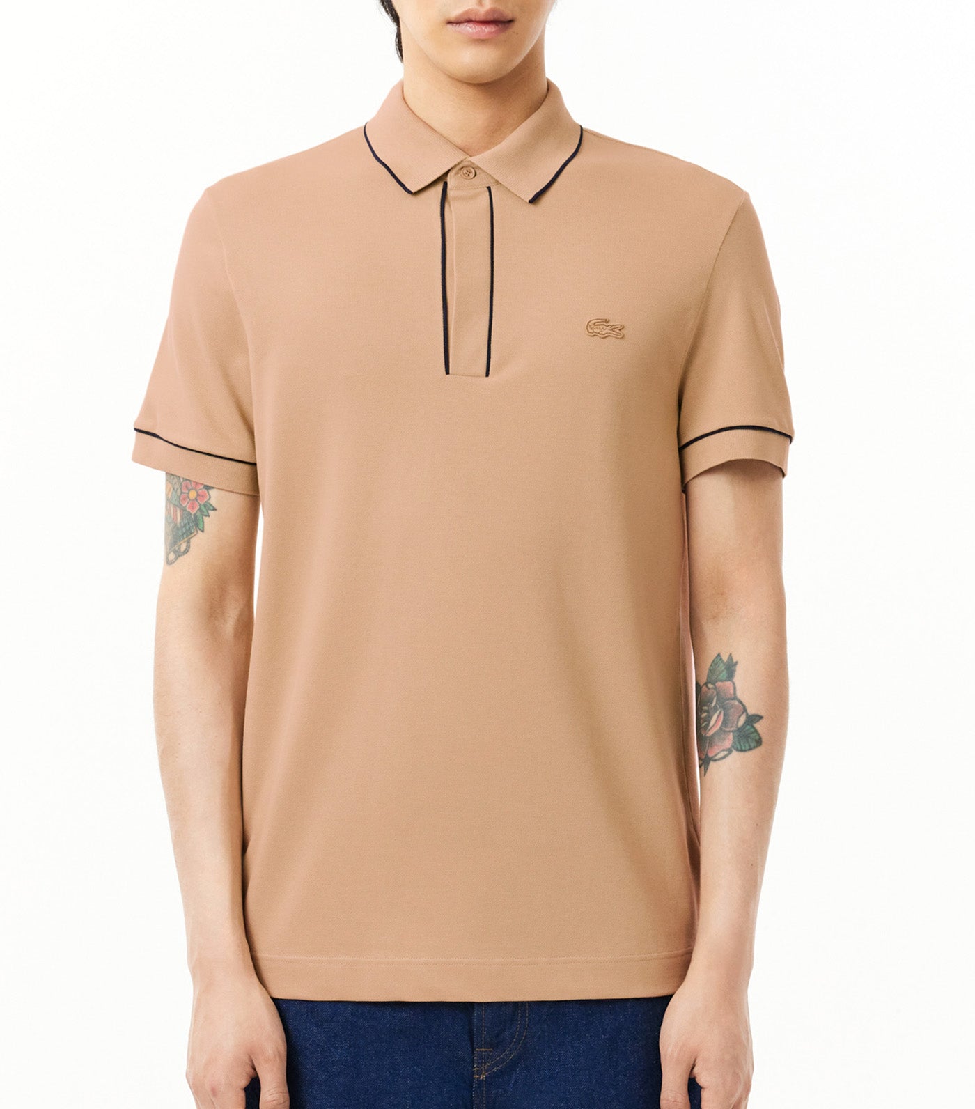 Regular Fit Paris Stretch Piqué Polo Shirt
