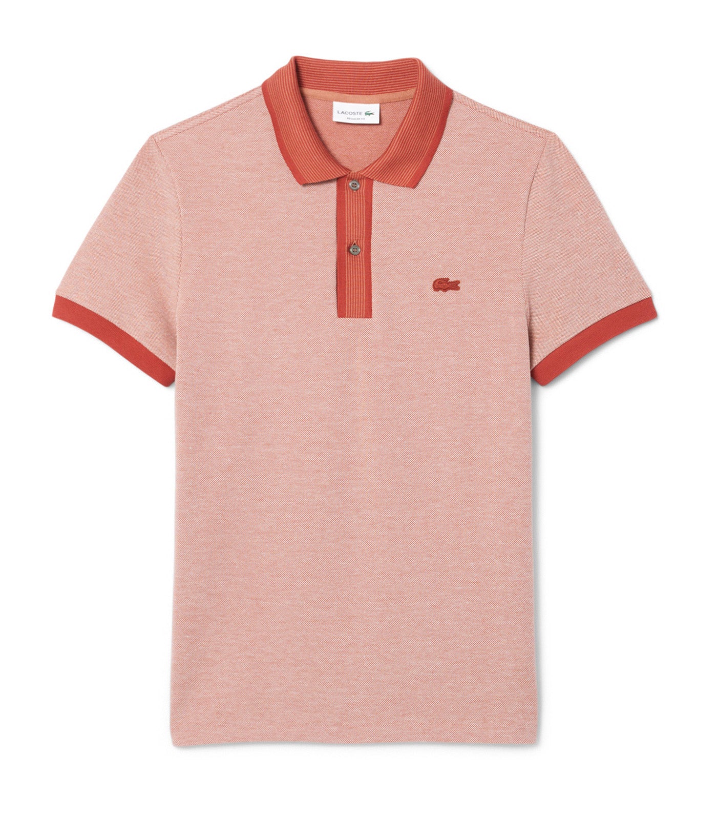 Regular Fit Contrast Caviar Texturized Piqué Polo Shirt Iberis/Track-Flour