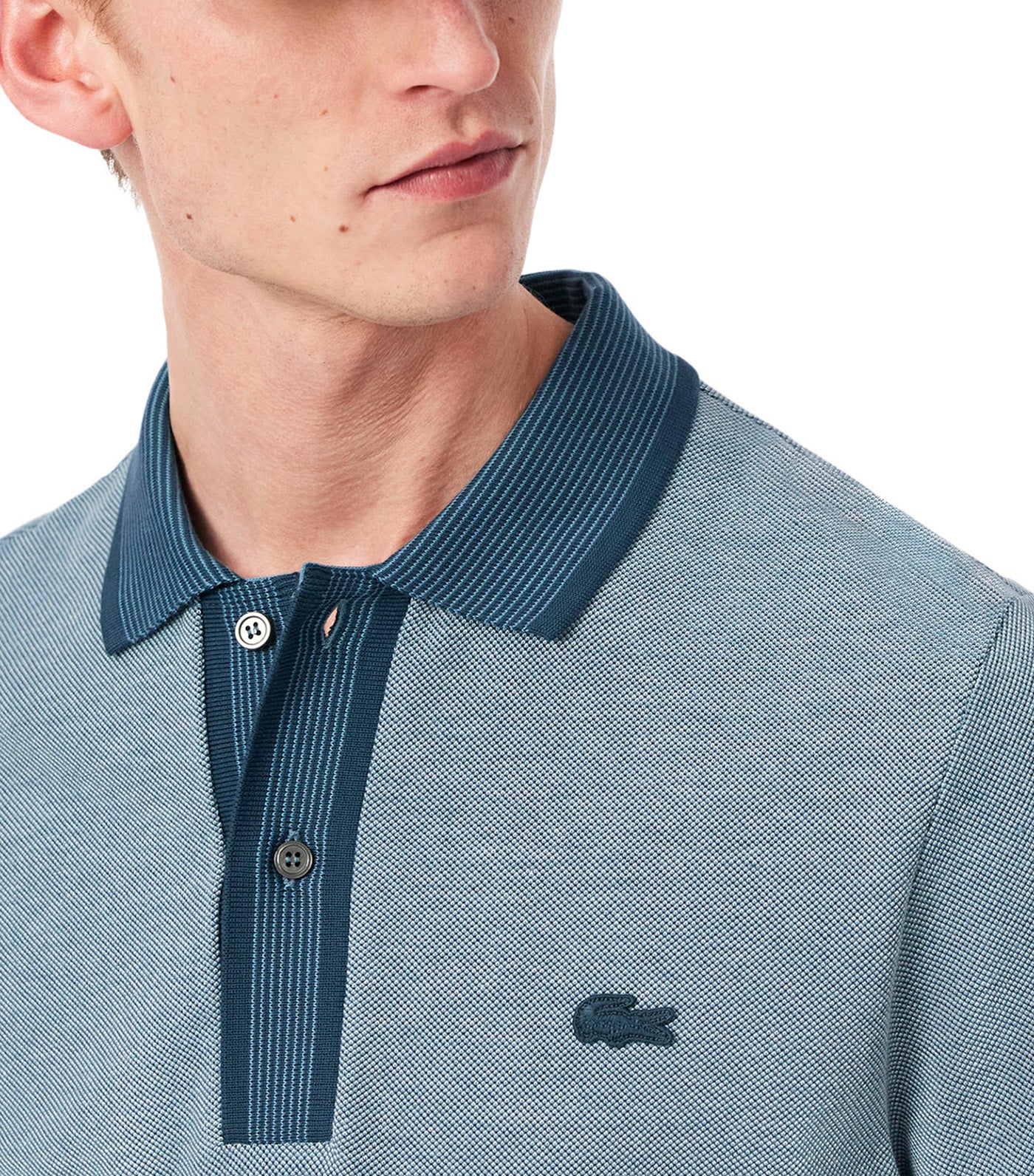 Men's Caviar Polo Falcon/Limestone-Flour