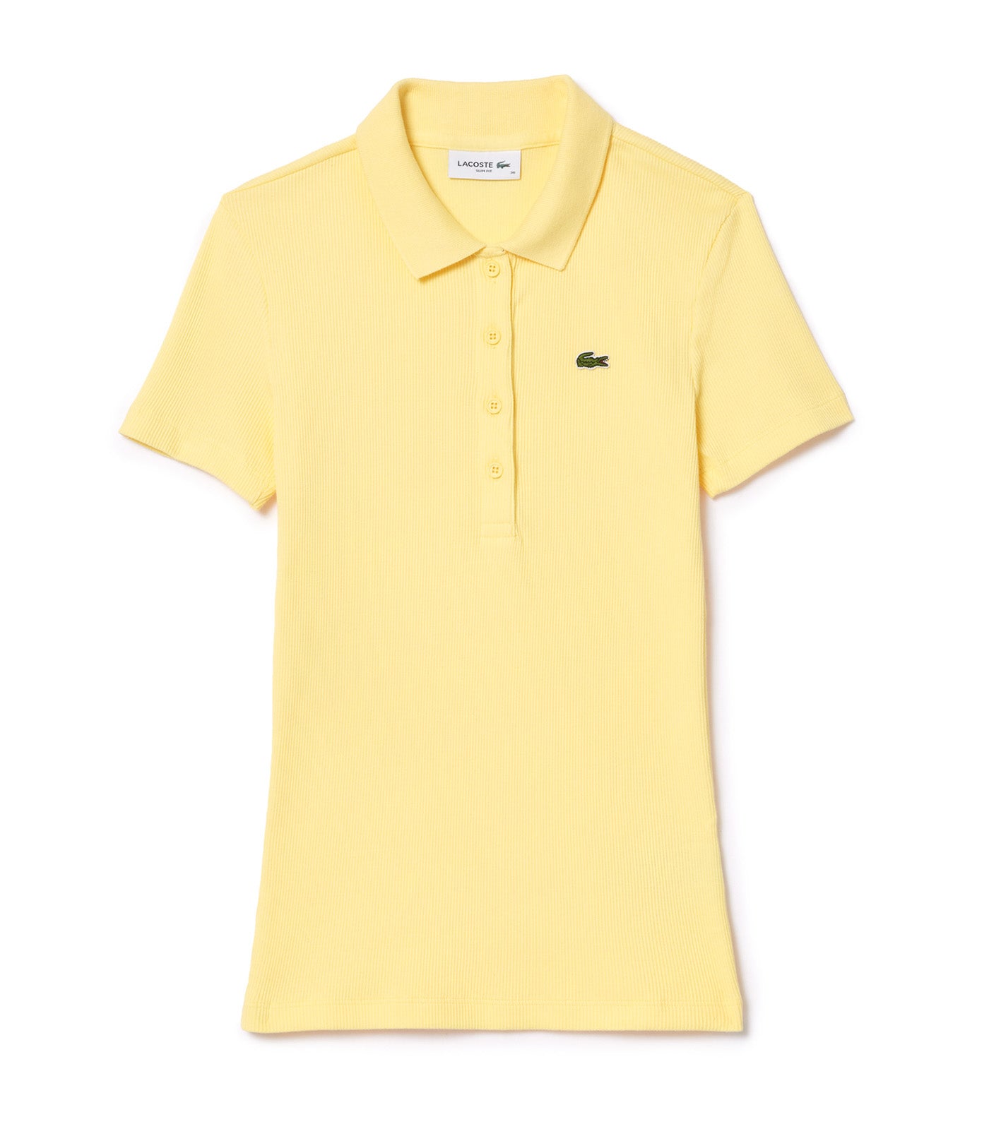 Slim Fit L.12.D Ribbed Cotton Polo Shirt