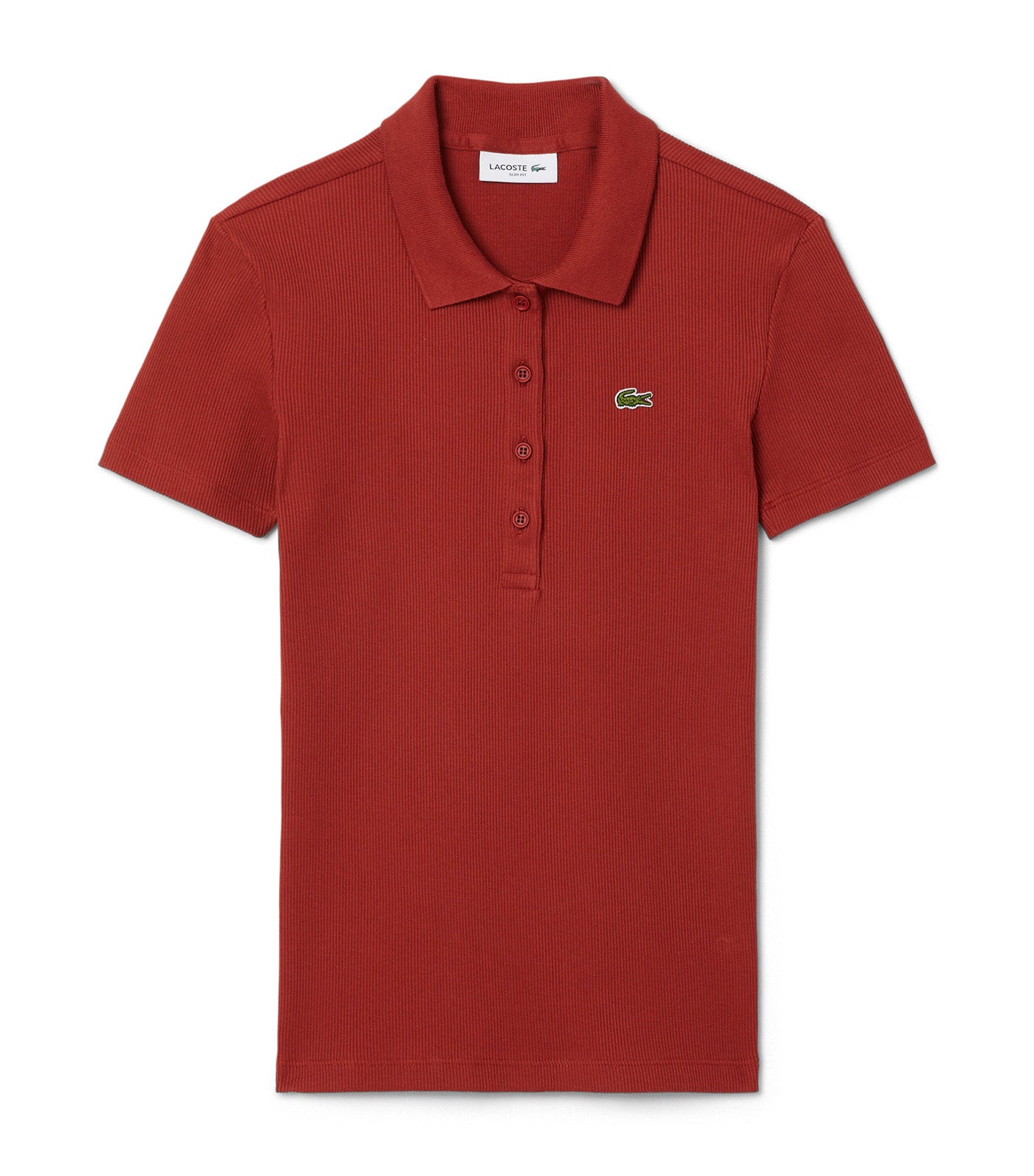 Slim Fit L.12.D Ribbed Cotton Polo Shirt