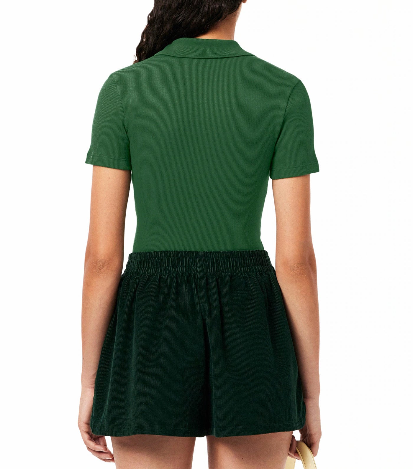 Slim Fit L.12.D Ribbed Cotton Polo Shirt