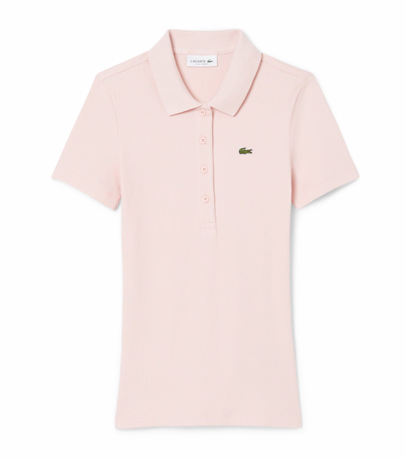 Slim Fit L.12.D Ribbed Cotton Polo Shirt