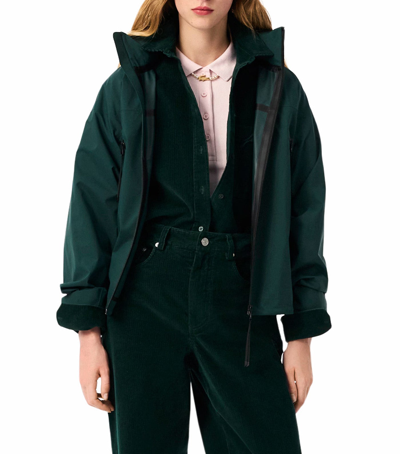 Slim Fit L.12.D Ribbed Cotton Polo Shirt