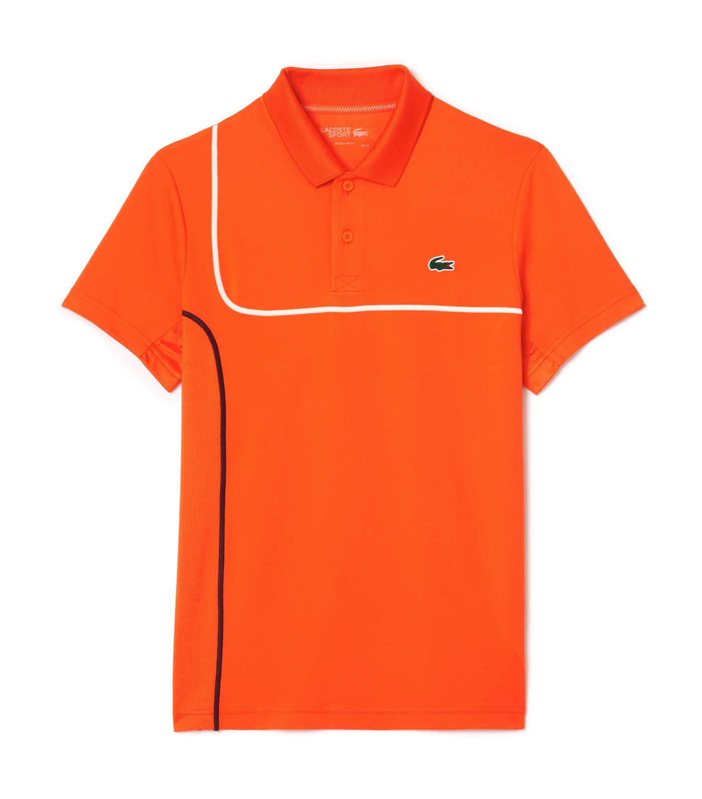lacoste polo orange