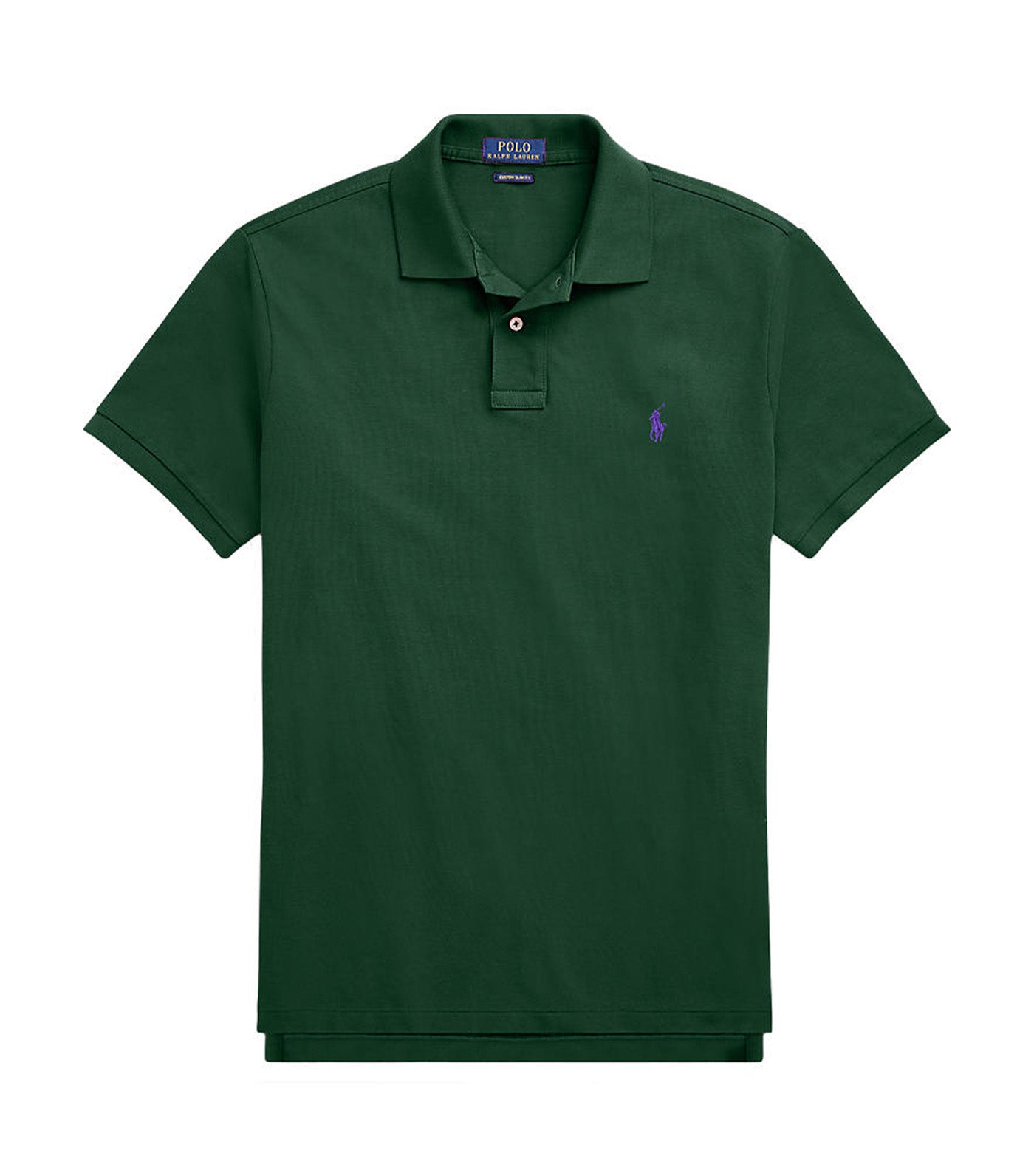 Men's Custom Slim Fit Mesh Polo Shirt New Forest