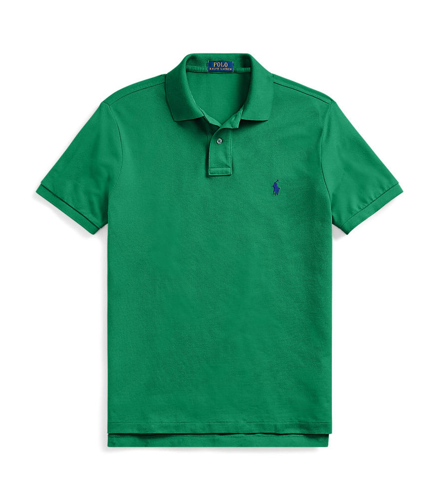 Men's Custom Slim Fit Mesh Polo Shirt Billiard