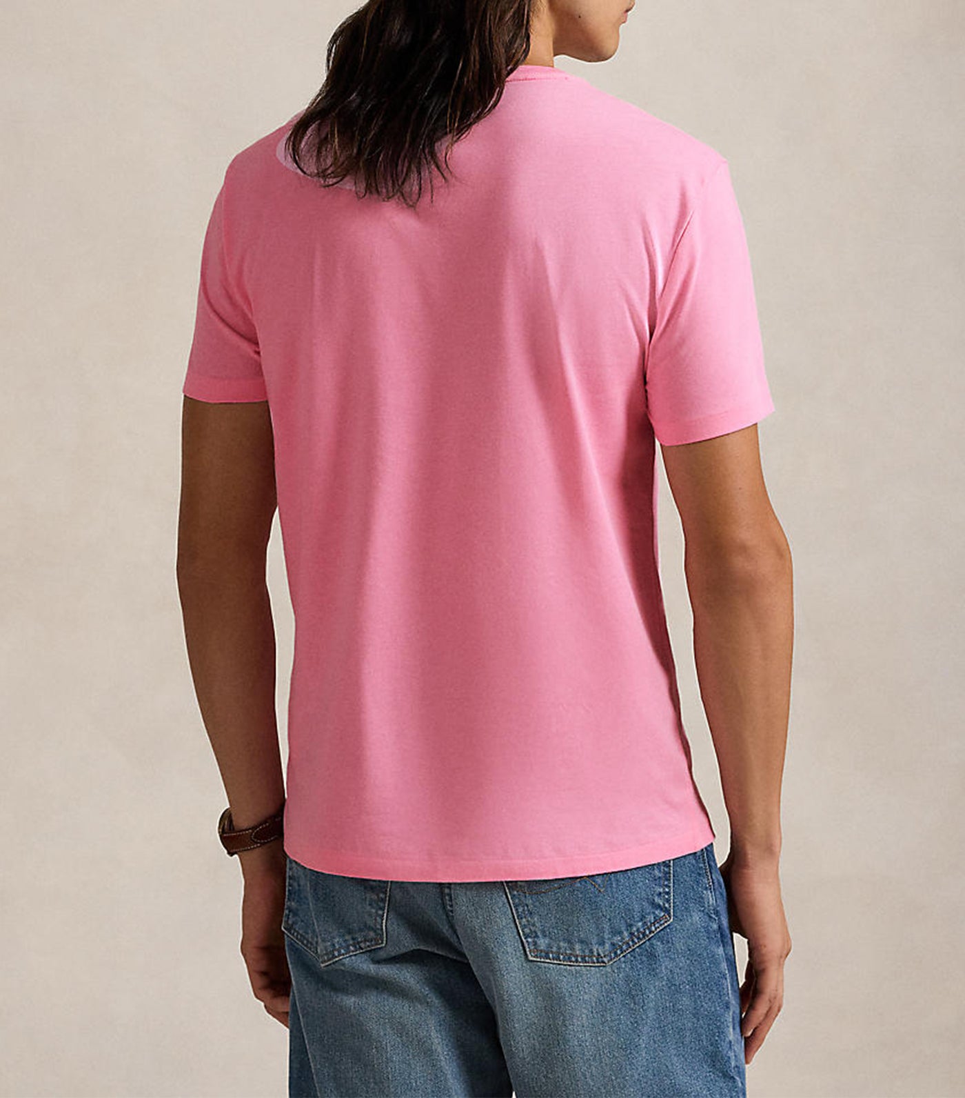 Men's Custom Slim Fit Jersey Crewneck T-Shirt