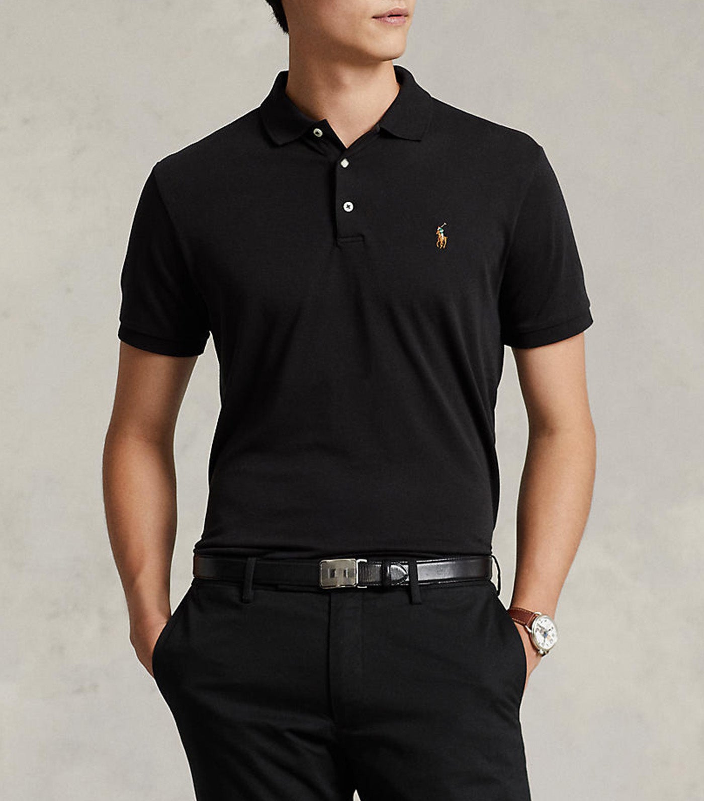 Custom Slim Fit Cotton Polo