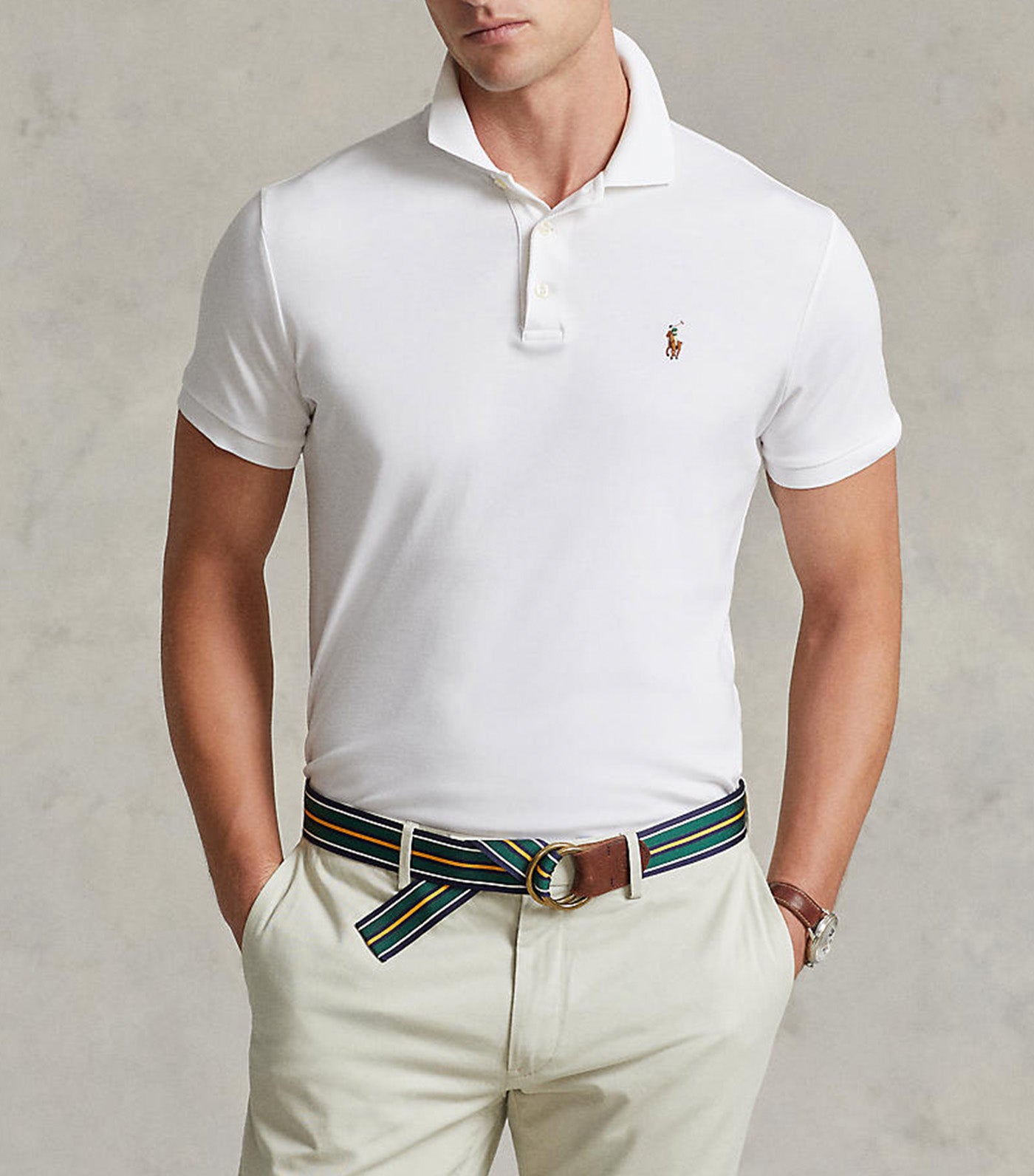 Custom Slim Fit Cotton Polo
