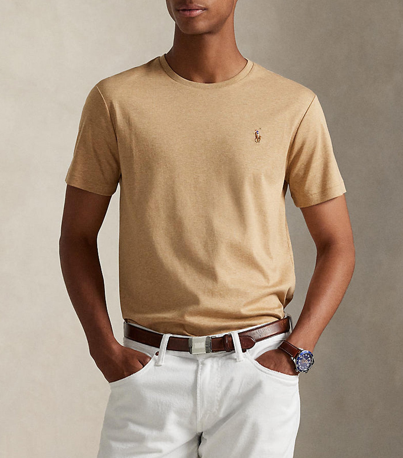 Men's Custom Slim Fit Soft Cotton T-Shirt