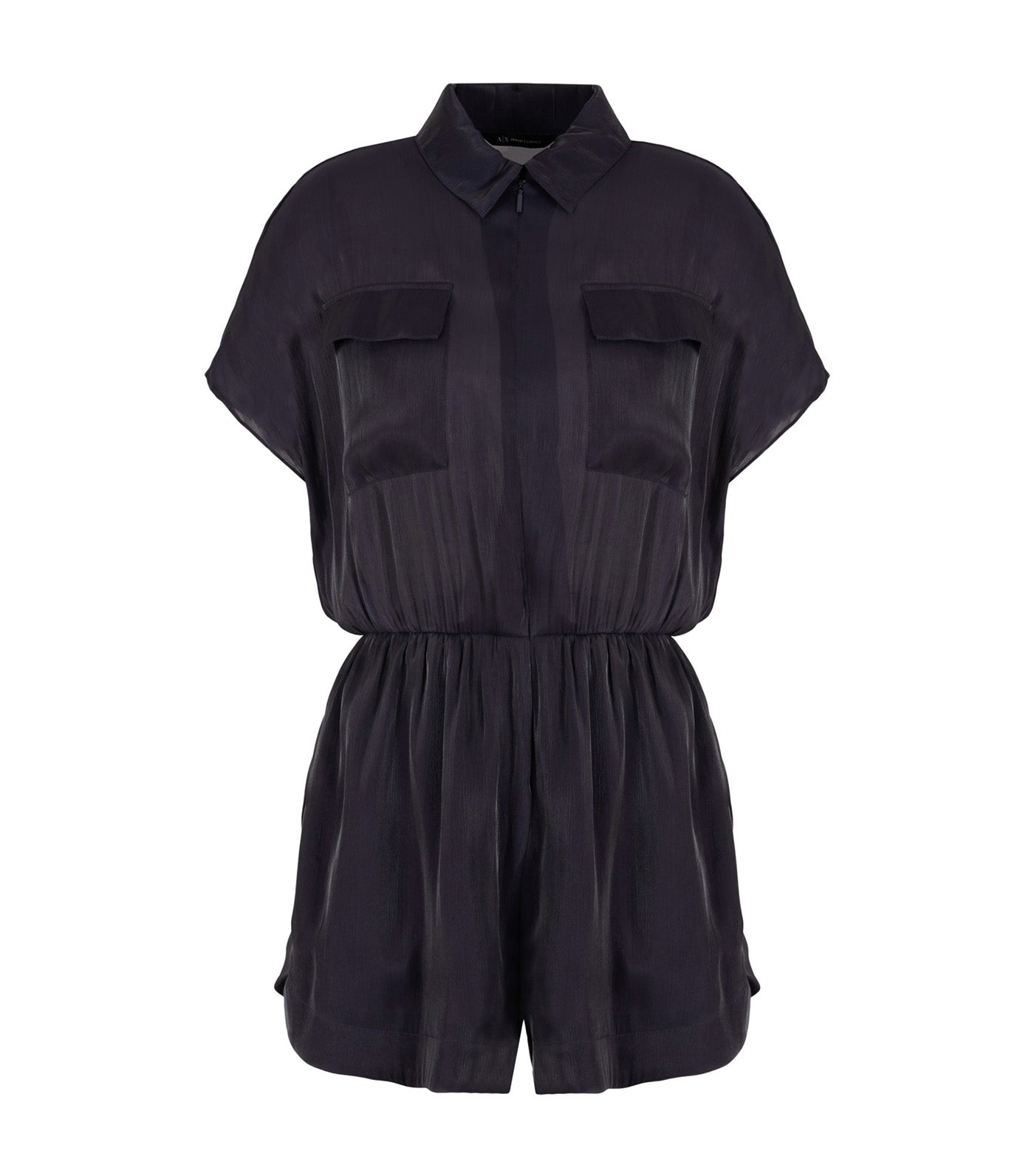 Short-Sleeved Jumpsuit Blueberry Jelly