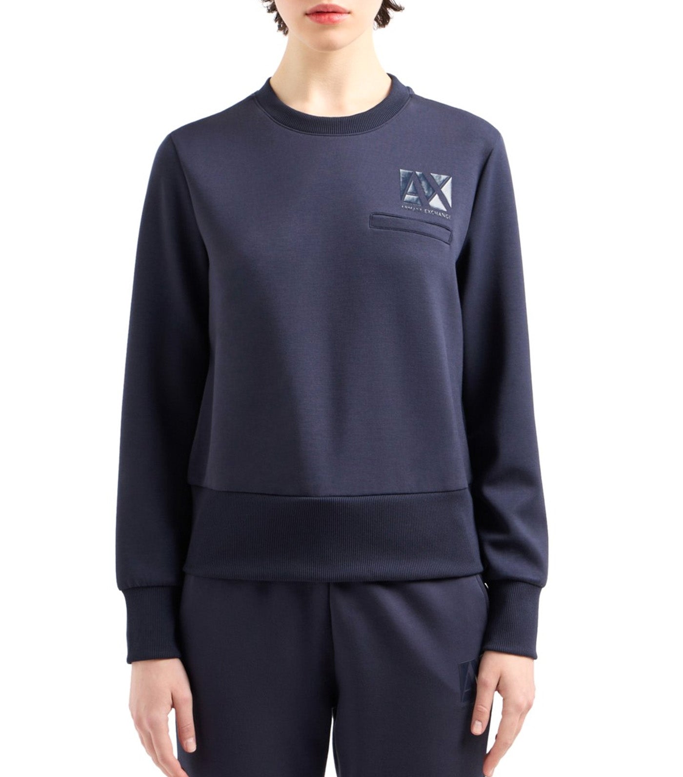 Stretch Fabric Zip-Up Hoodie Blueberry Jelly
