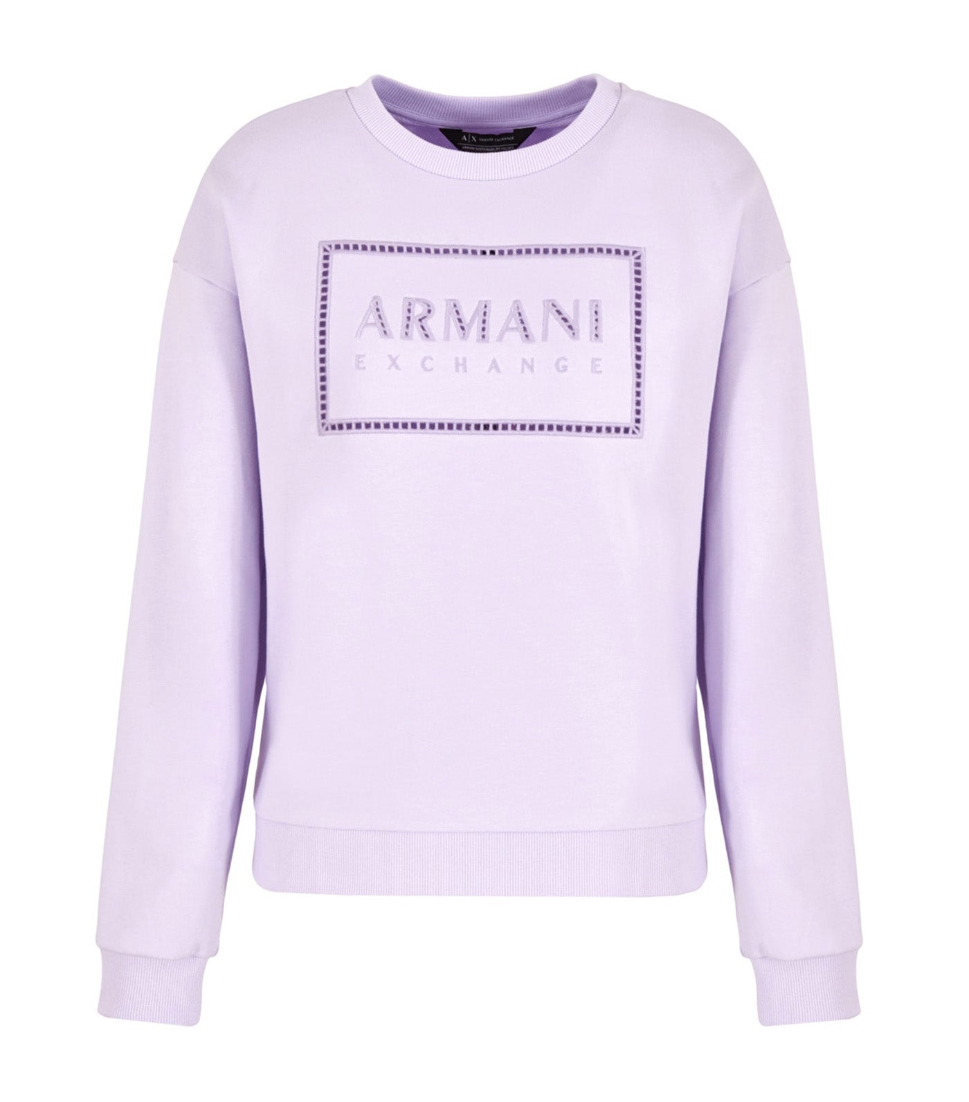 Stretch Fabric Zip-Up Sweatshirt Violet Sky