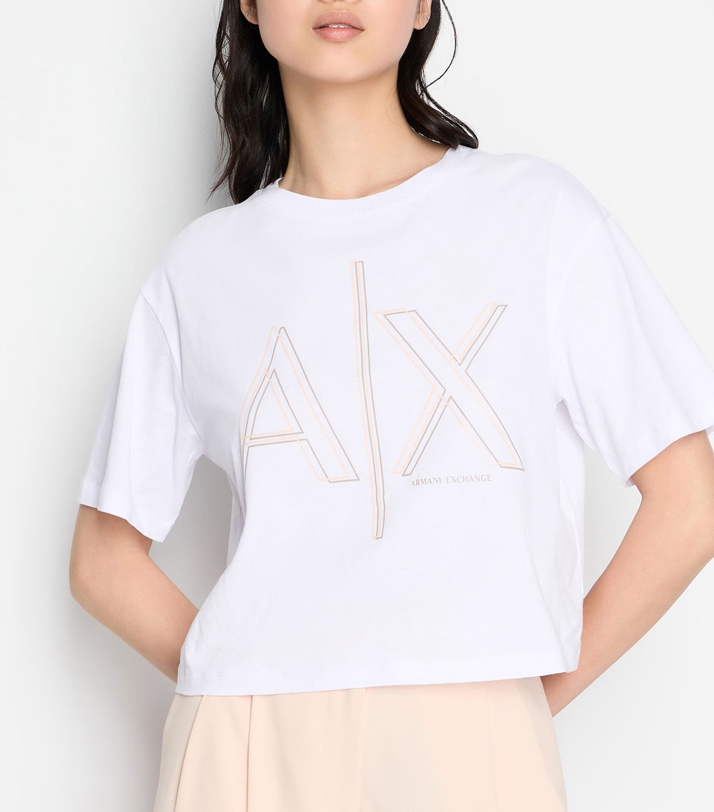 Crop Tee Mono Logo