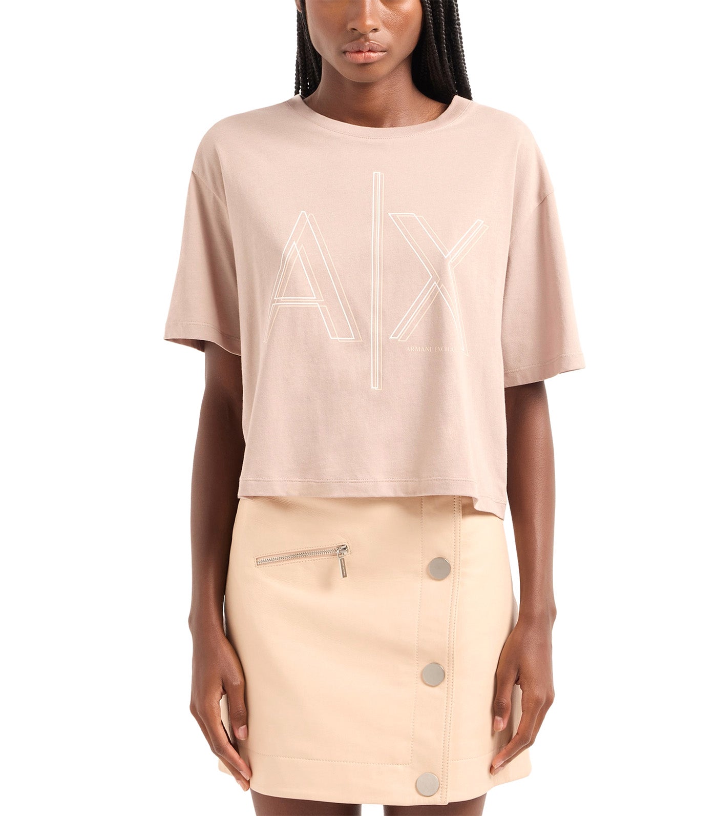 Crop Tee Mono Logo