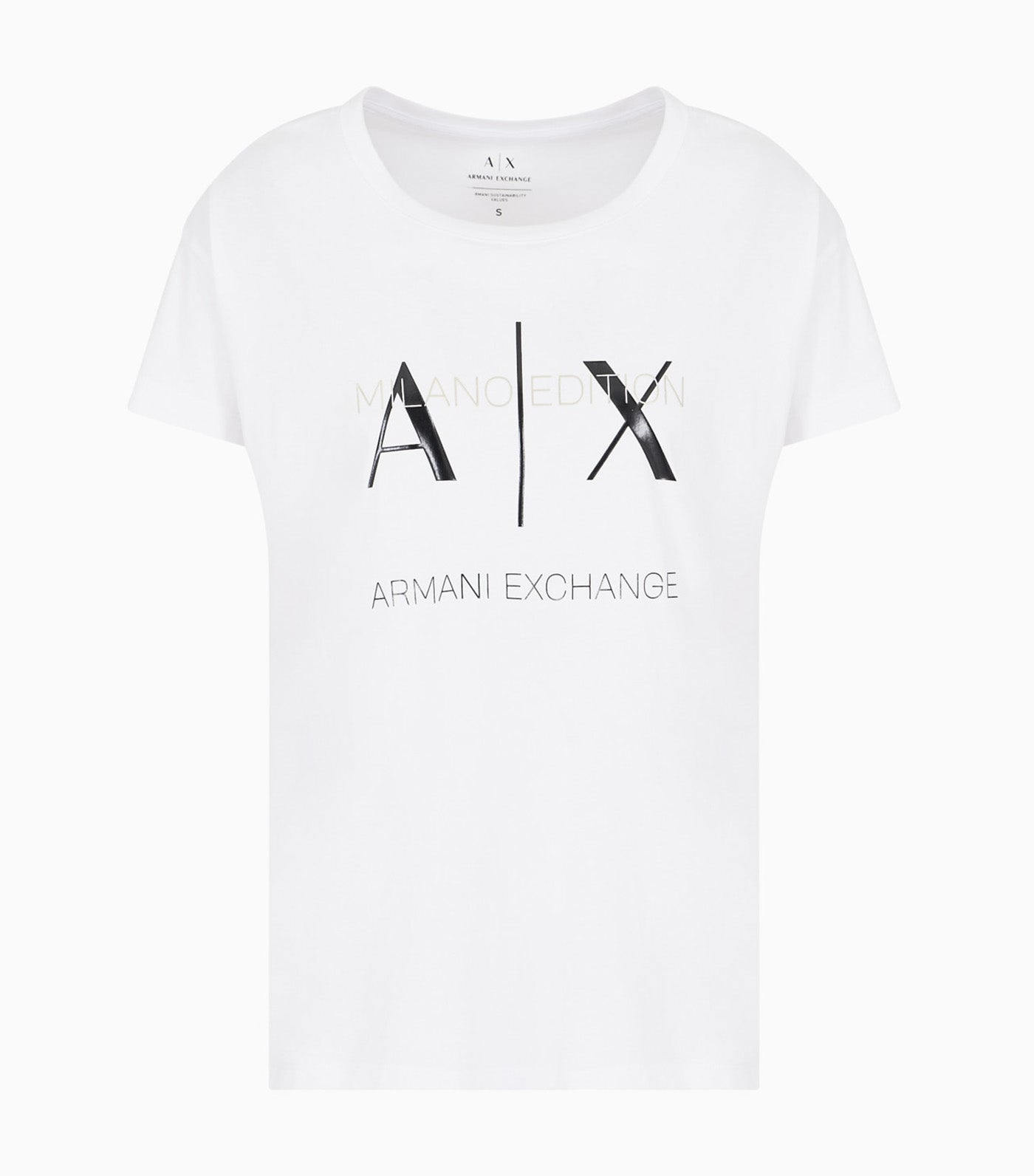 Relaxed T-Shirt Round Neck Optic White