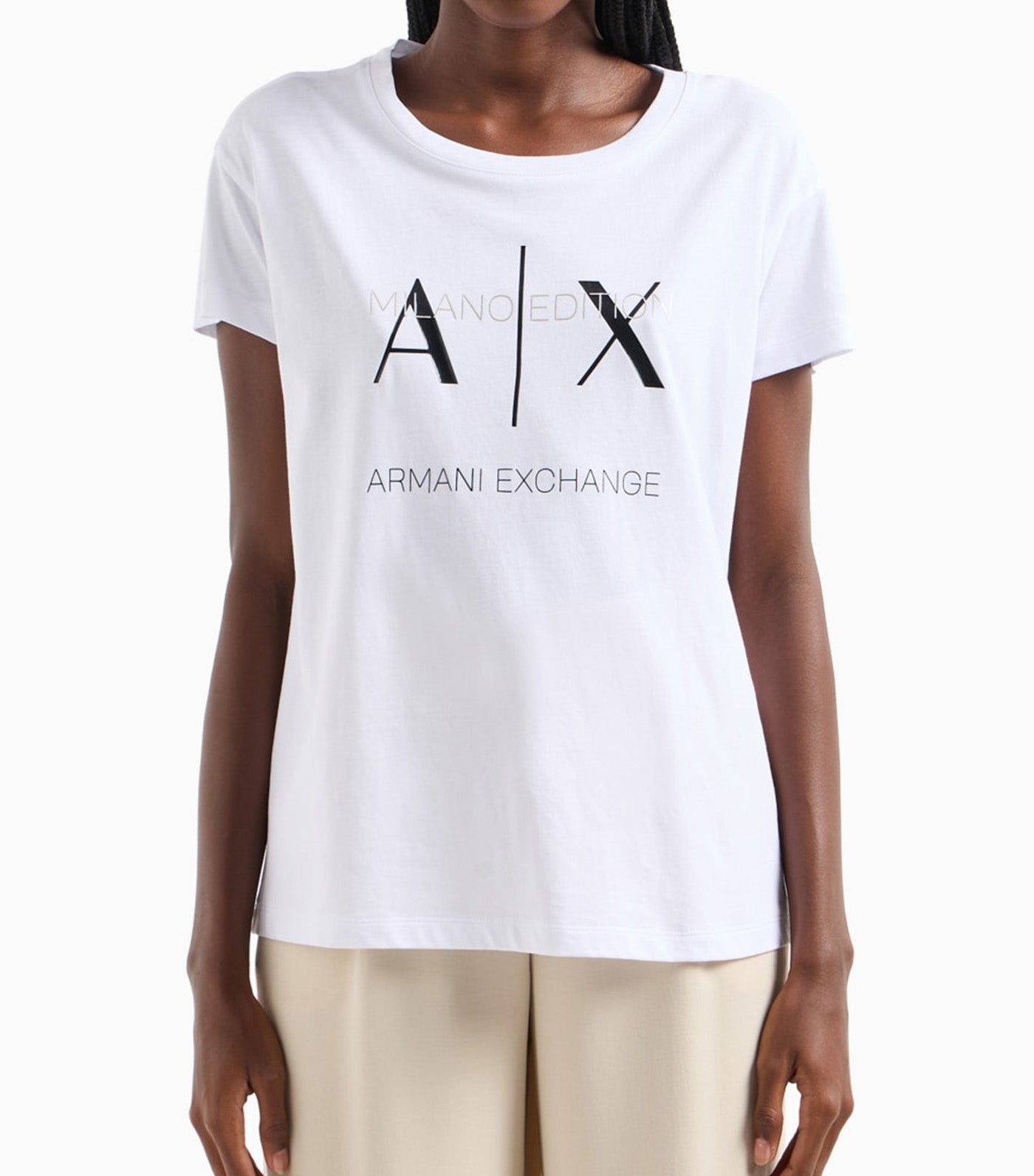 Relaxed T-Shirt Round Neck Optic White