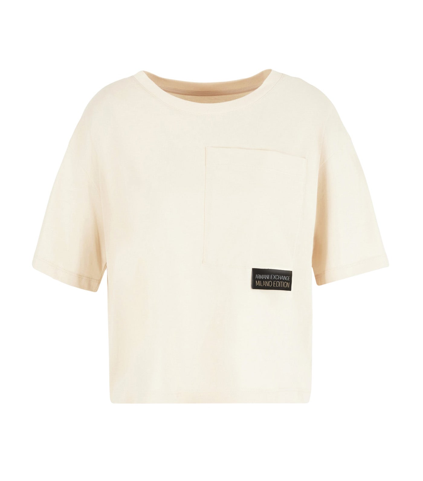 Cropped T-Shirt Mono Logo Dusty Ground