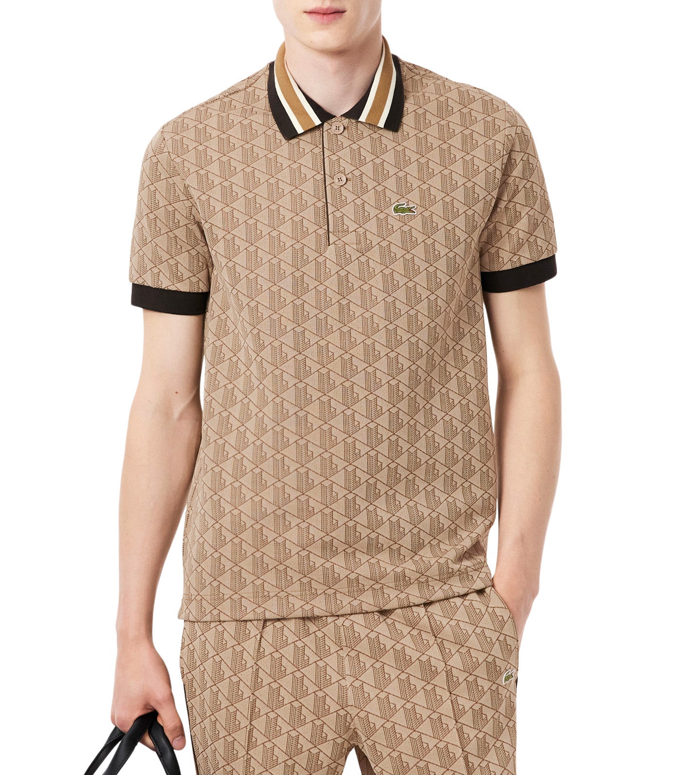 Monogram Jacquard Polo Shirt