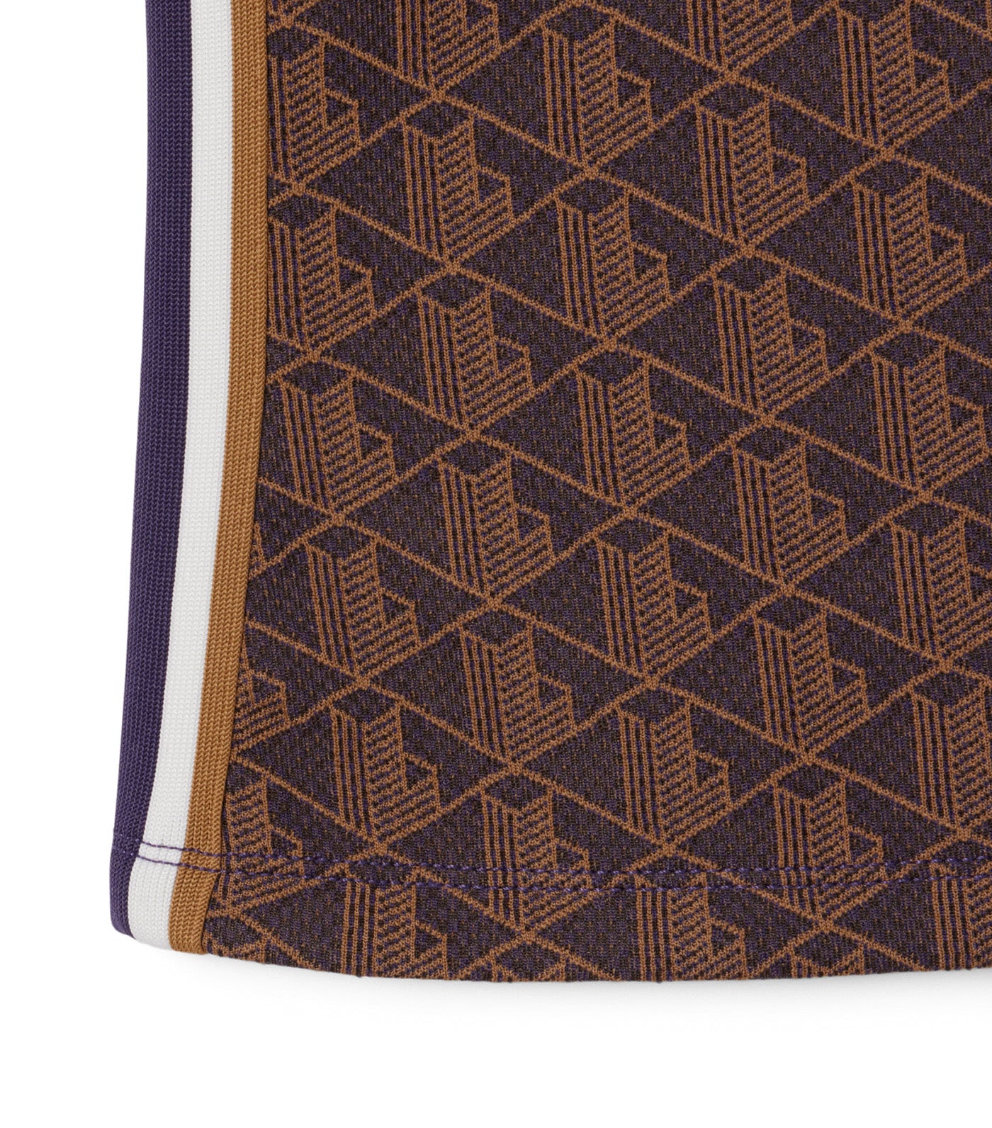 Slim Fit Monogram Jacquard Polo Shirt