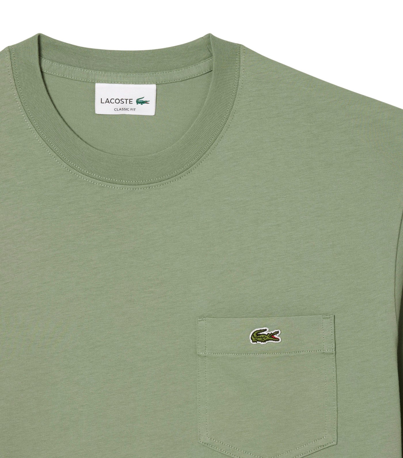 Cotton T-shirt with Breast Pocket