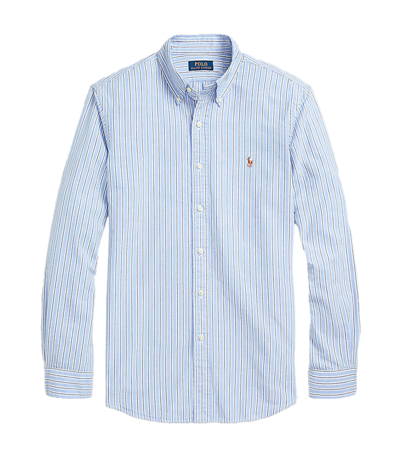 Men's Custom Fit Striped Oxford Shirt
