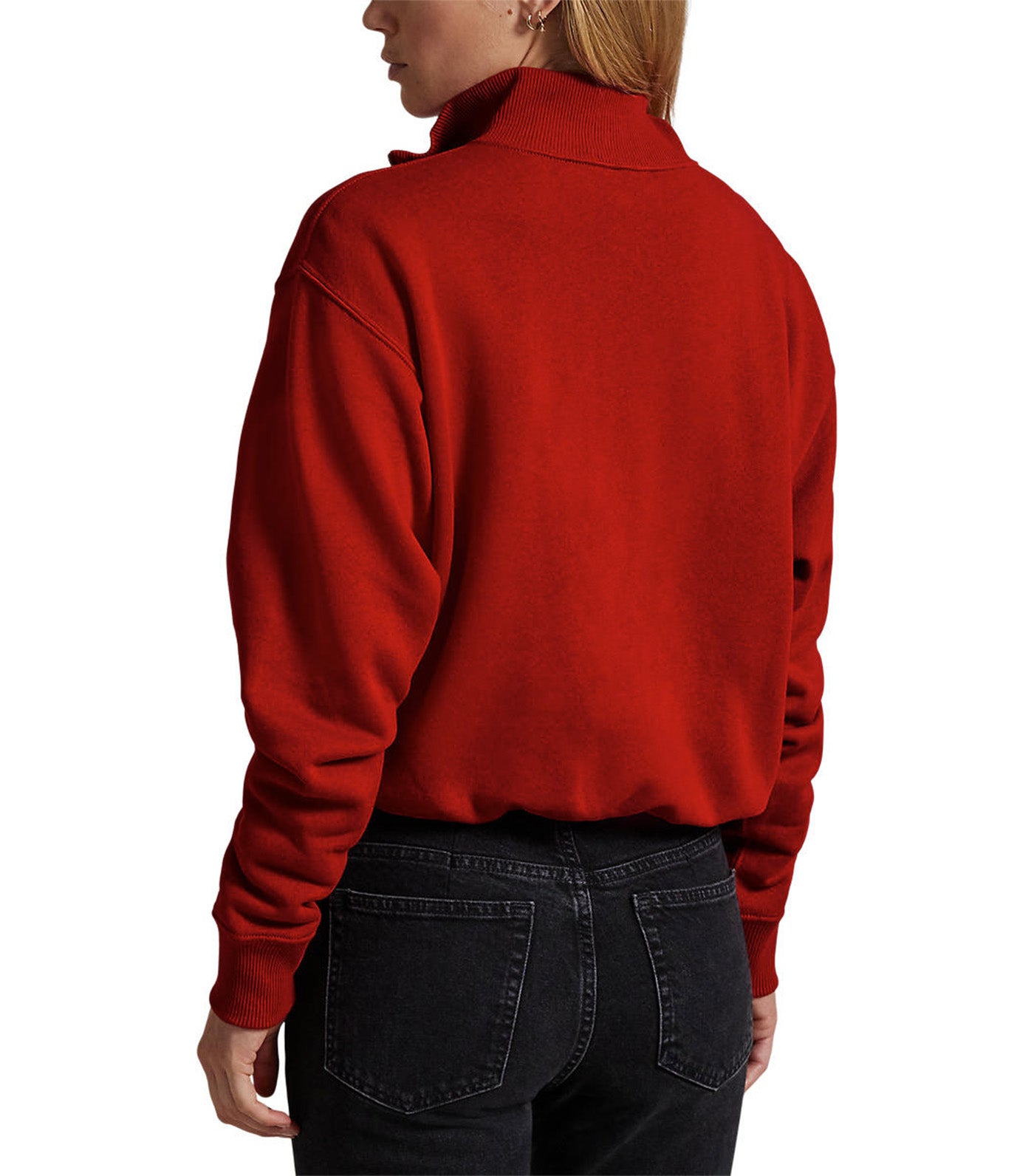 Women's Fleece Quarter-Zip Madison Red