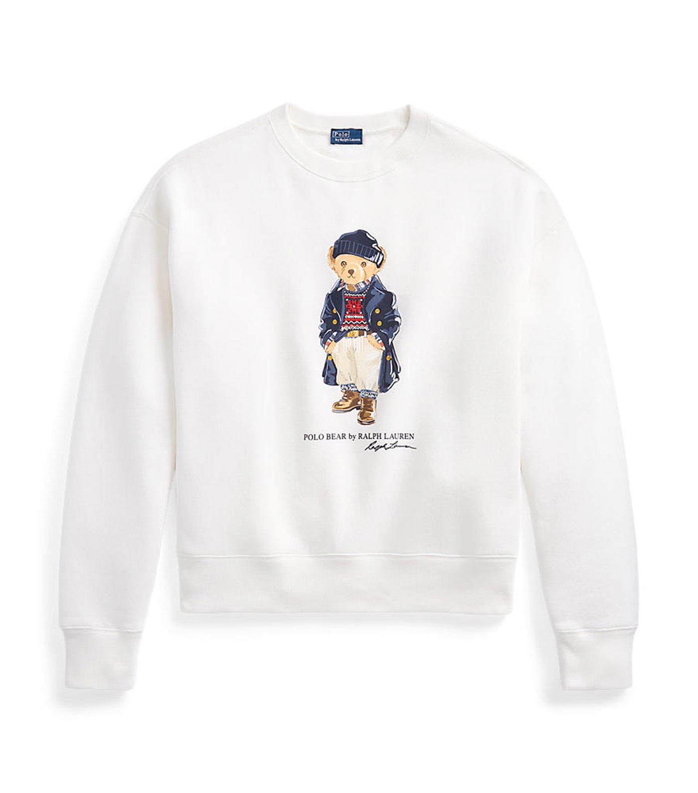 Women's Polo Bear Fleece Crewneck Sweatshirt