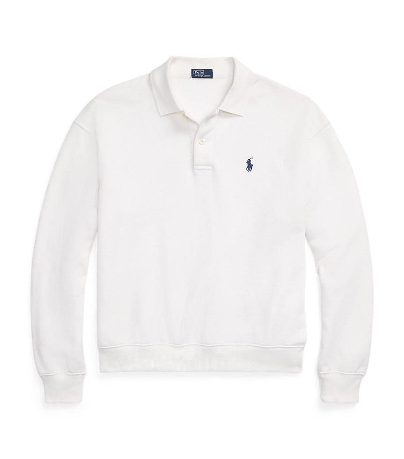 Women's Cotton-Blend Fleece Polo Nevis