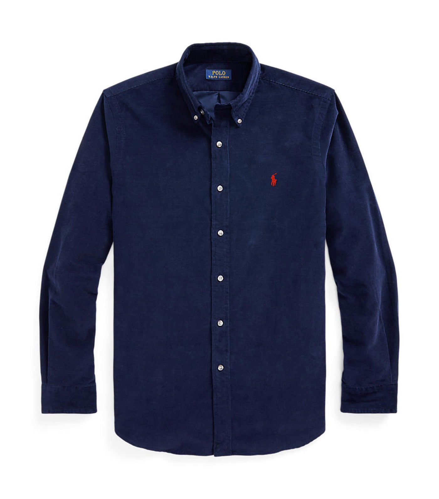 Men's Custom Fit Corduroy Shirt Cruise Navy