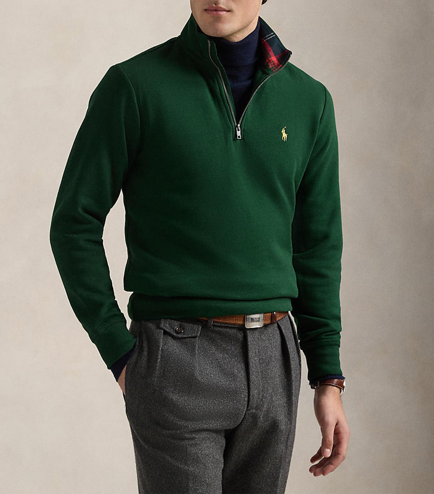 Men's The RL Fleece Sweatshirt College Green