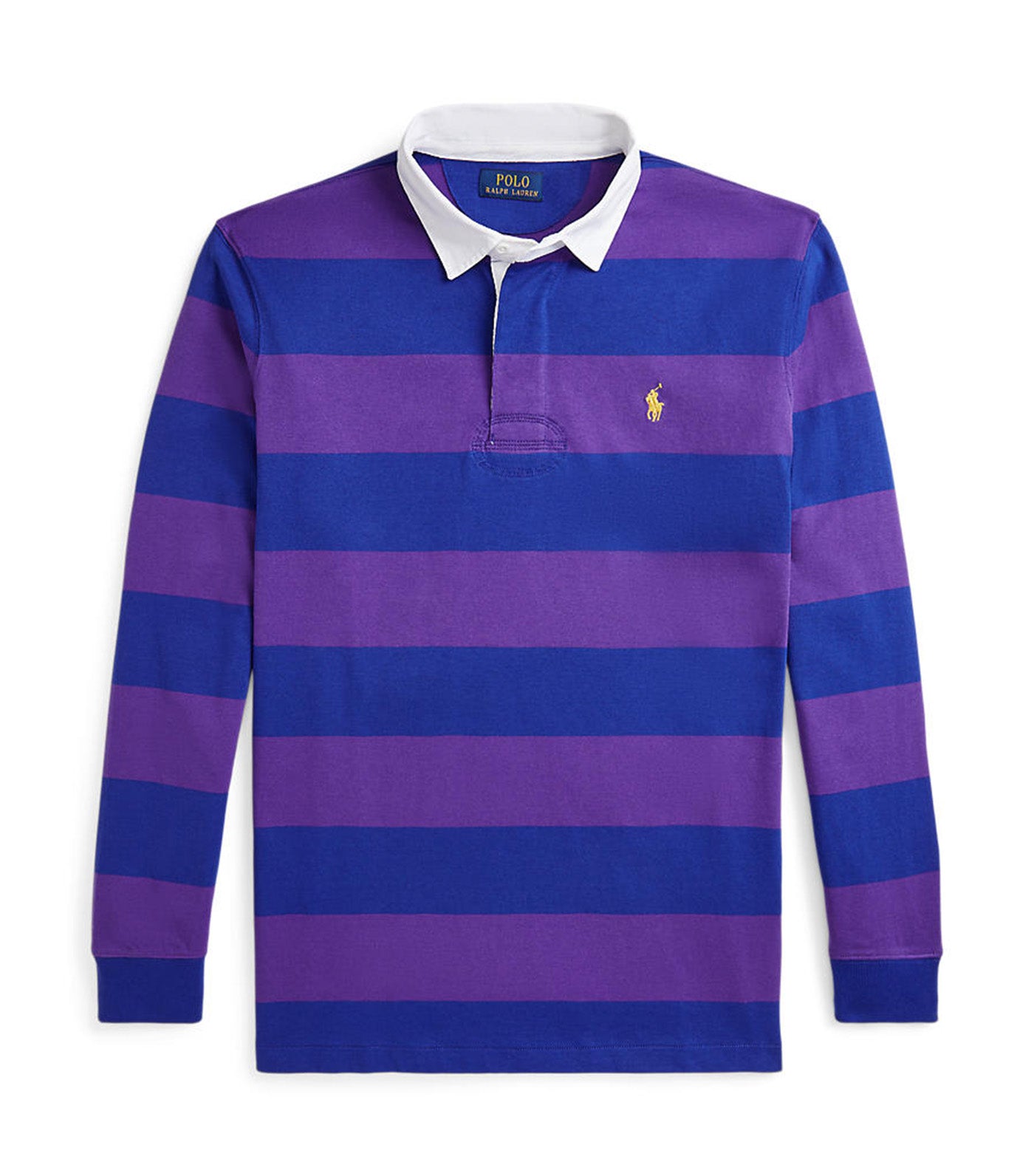 Men's The Iconic Rugby Shirt Athletic Purple/Classic Azure