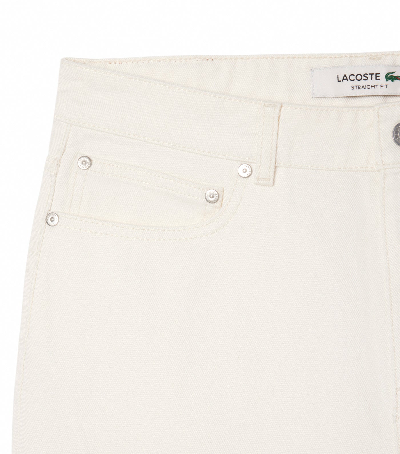 Straight Fit Denim Bermuda Shorts