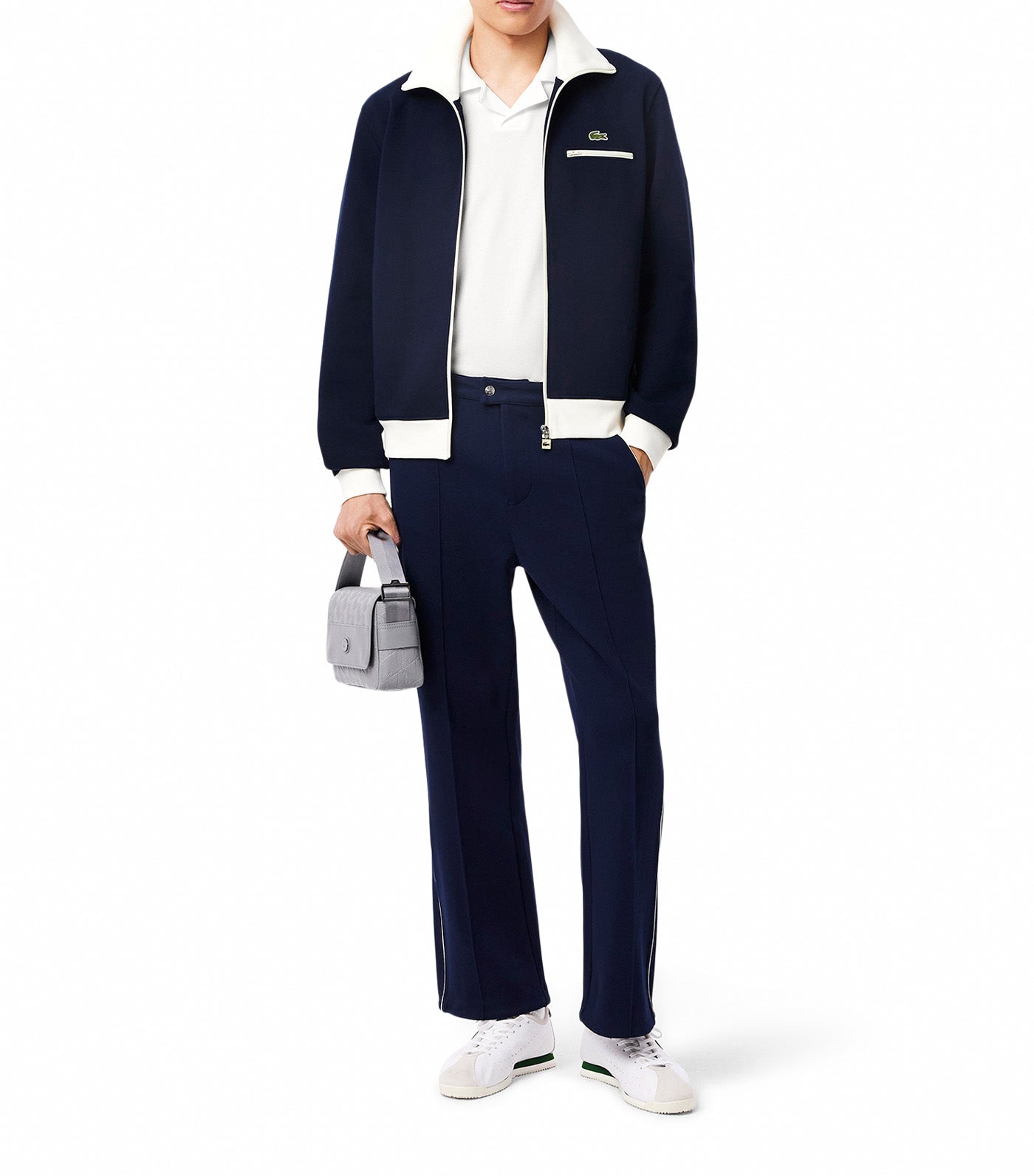 Classic Fit Open Neck Paris Polo Shirt