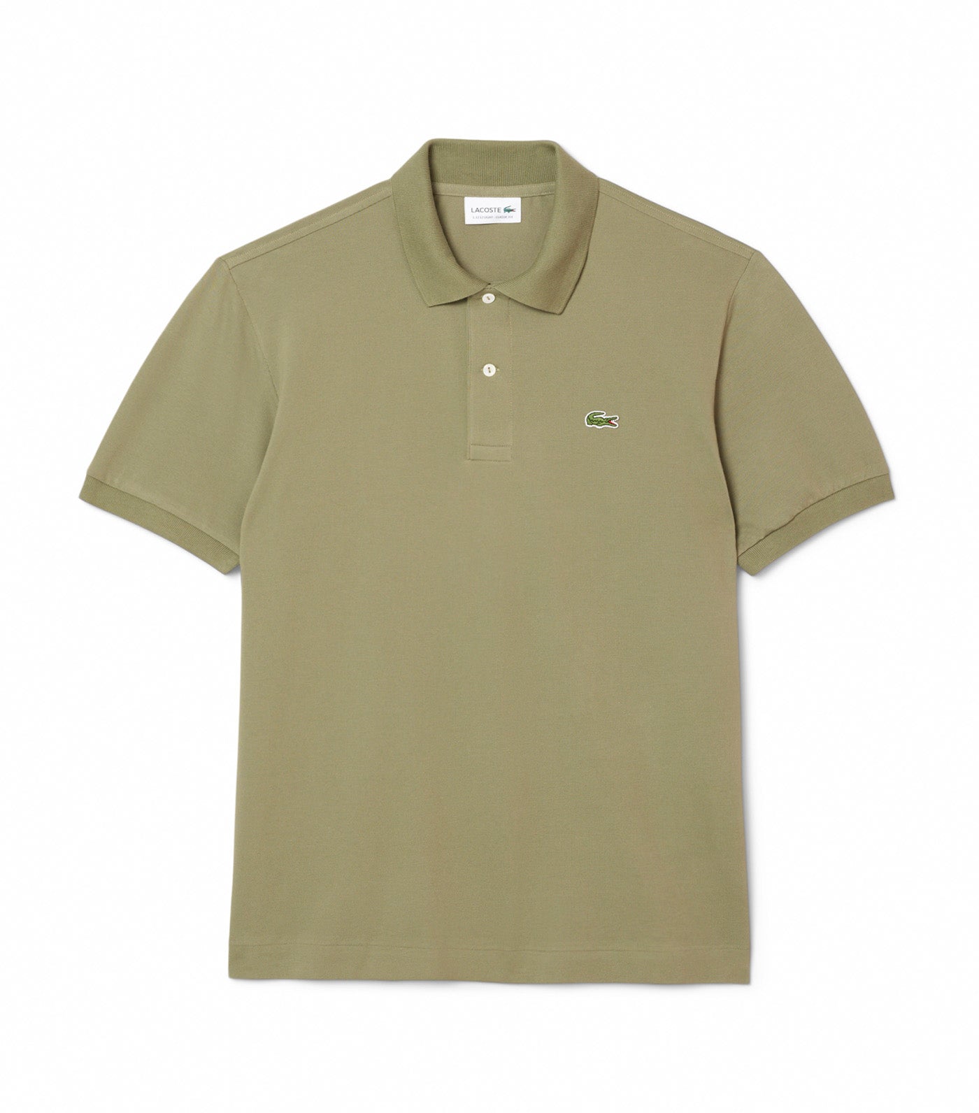 Classic Fit L.12.12 LIGHT Piqué Polo Shirt Khaki