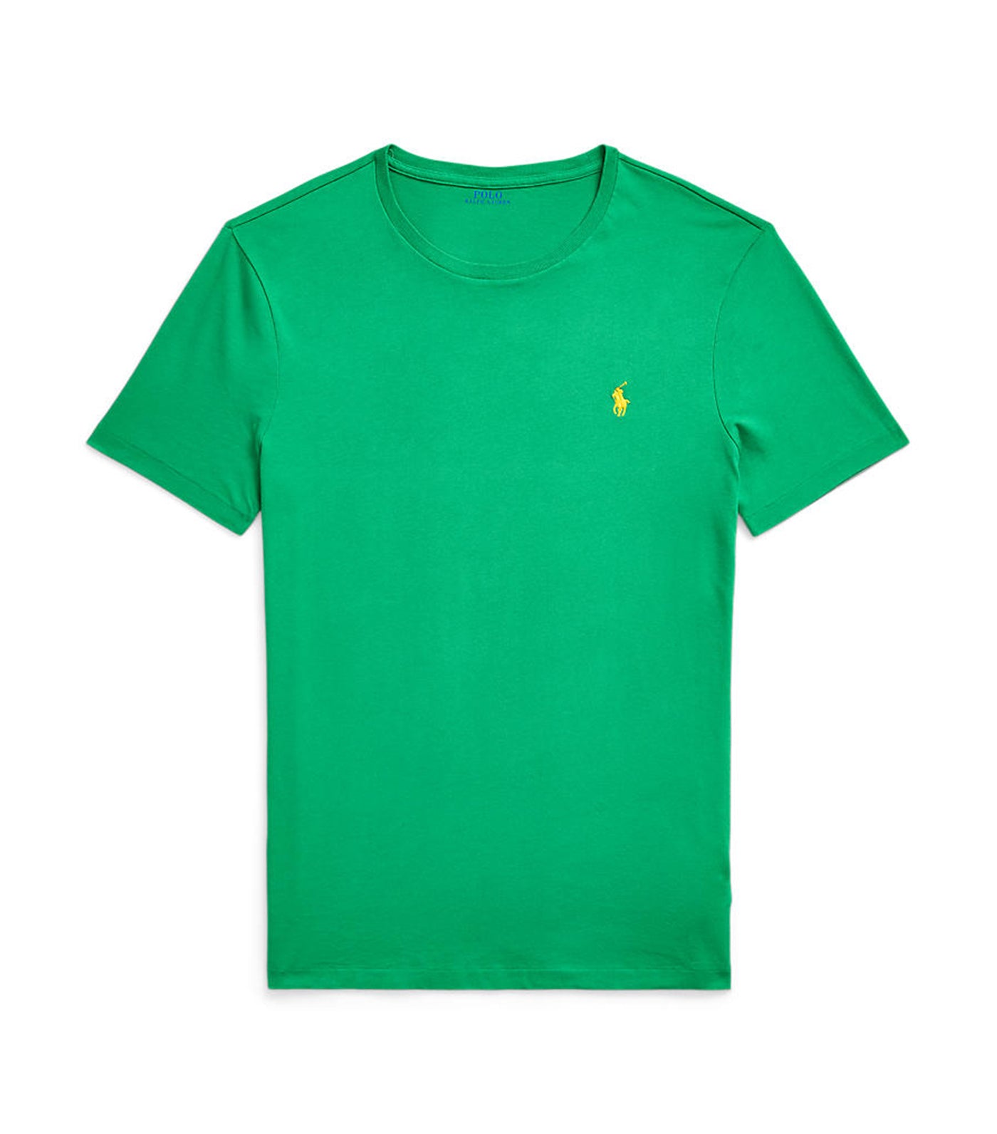 Men's Custom Slim Fit Jersey Crewneck T-Shirt Golf Green