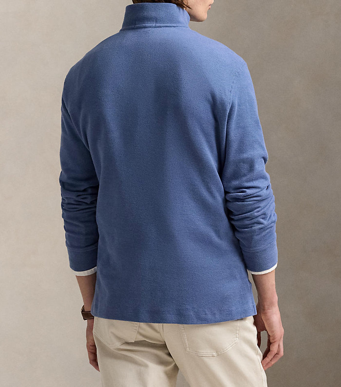 Men's Estate-Rib Quarter-Zip Pullover
