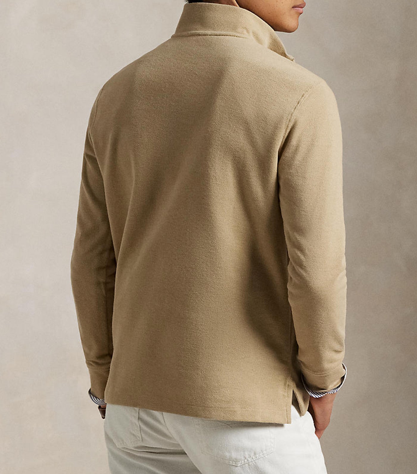 Men's Estate-Rib Quarter-Zip Pullover