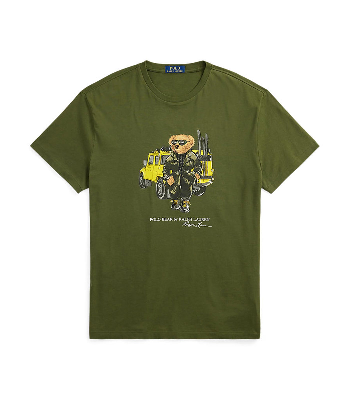 Men's Classic Fit Polo Bear Jersey T-Shirt