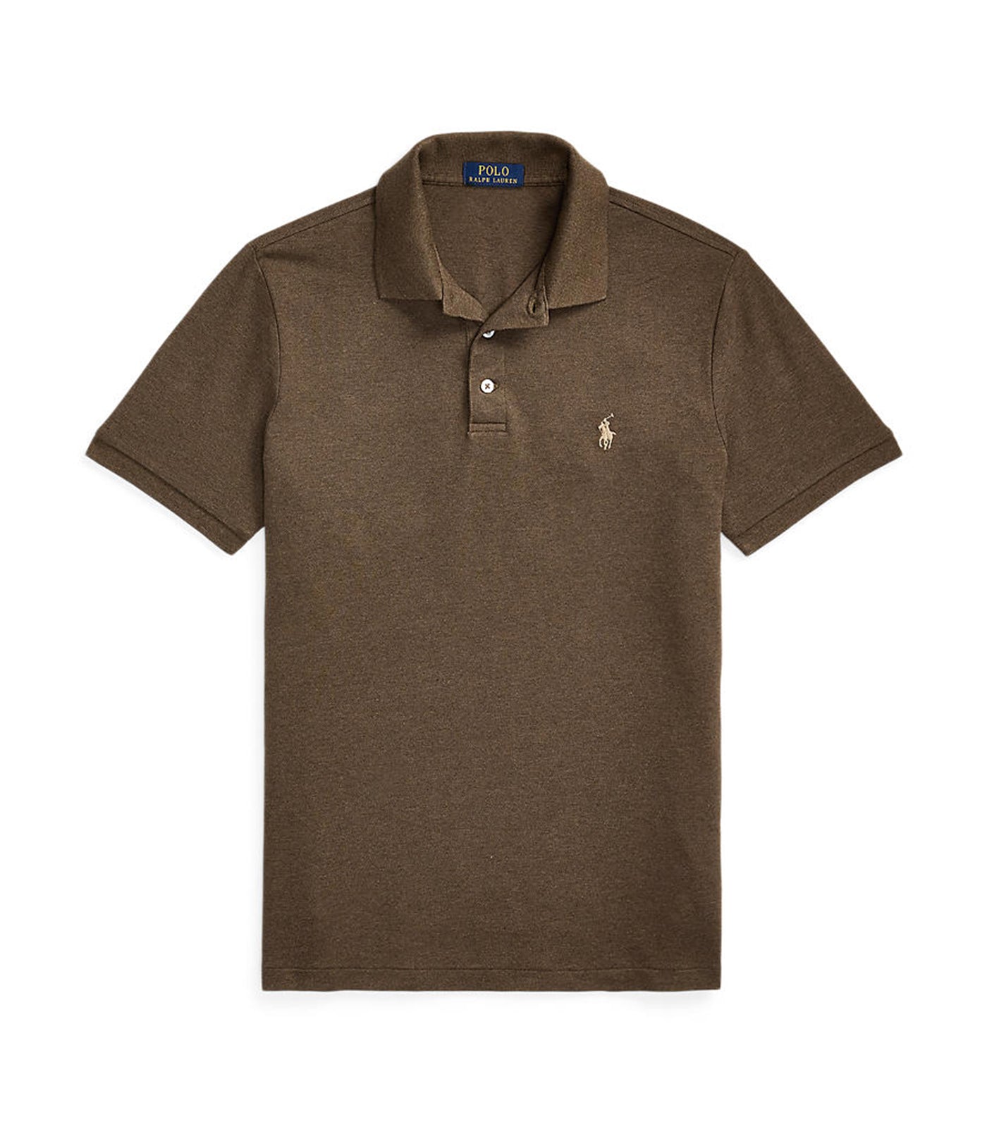 Men's Custom Slim Fit Stretch Mesh Polo Shirt