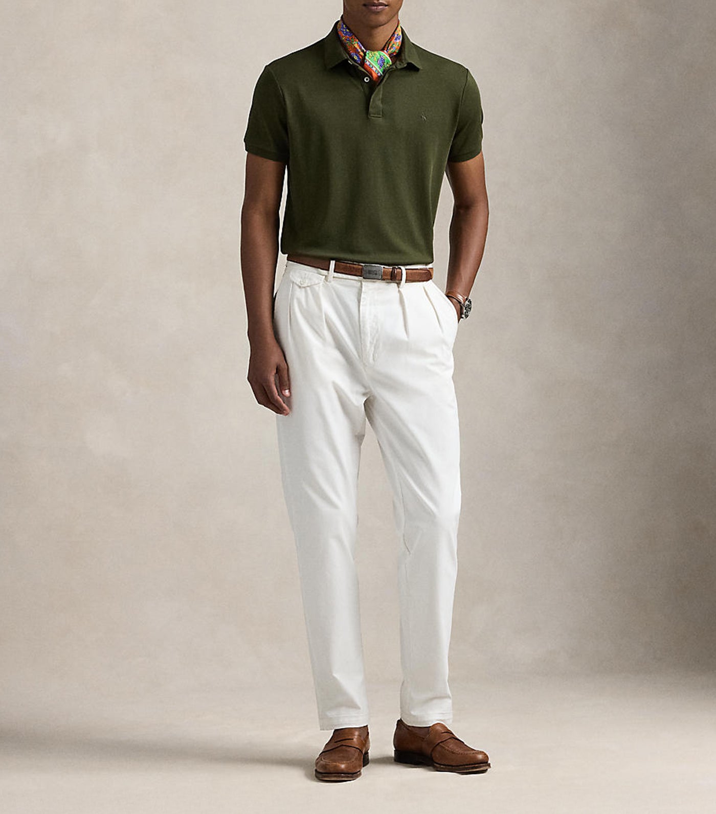 Men's Custom Slim Fit Soft Cotton Polo Shirt Armadillo