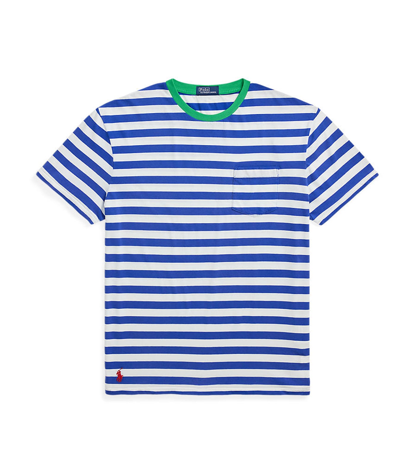 Men's Classic Fit Striped Jersey T-Shirt