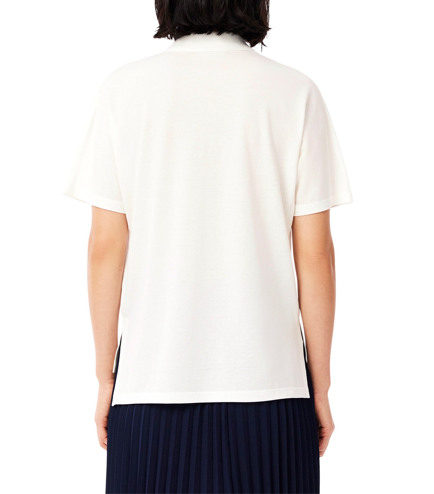 Relaxed Fit Fluid Pique Polo Shirt