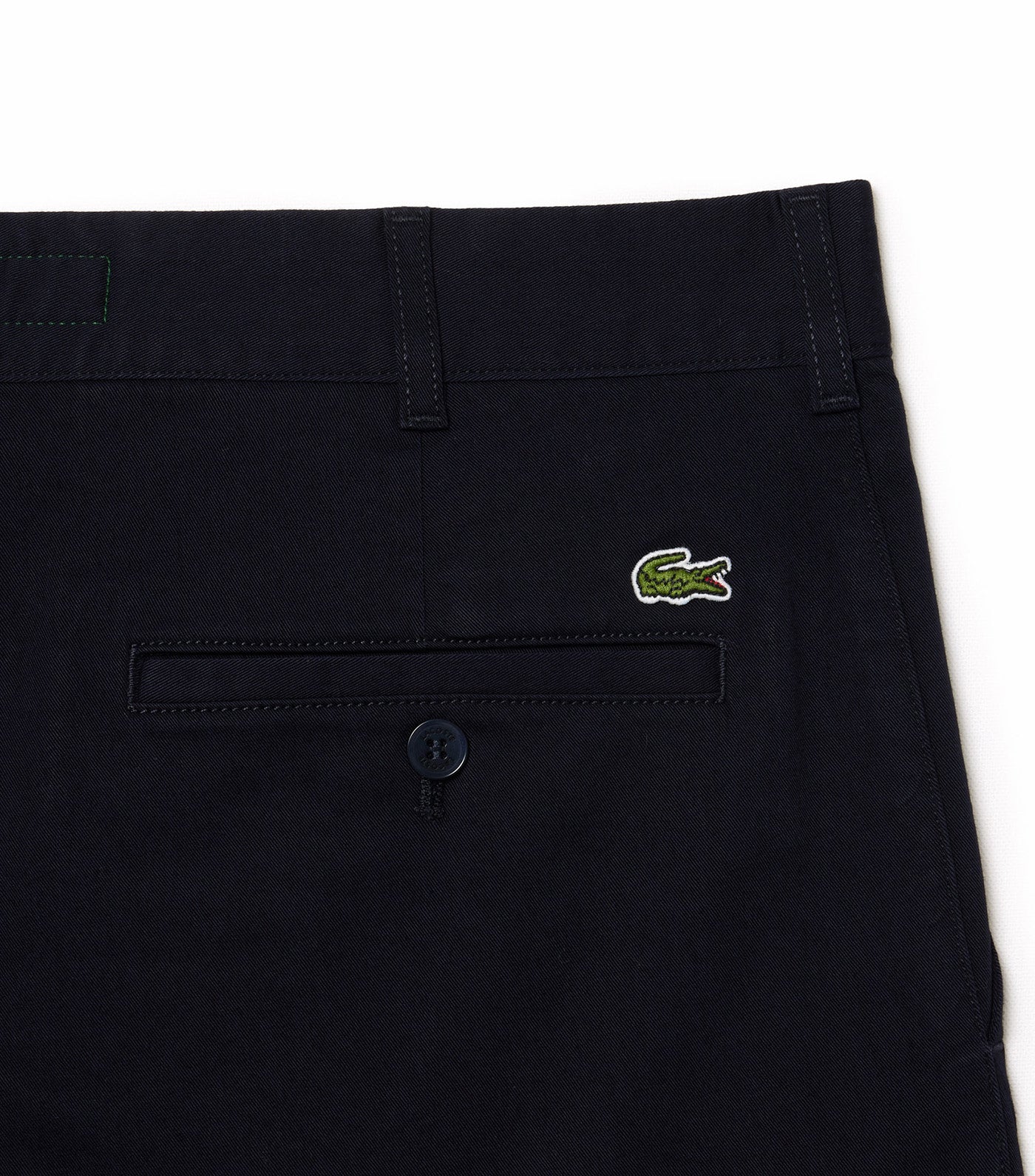 Slim Fit Stretch Cotton Bermuda Shorts Abysm
