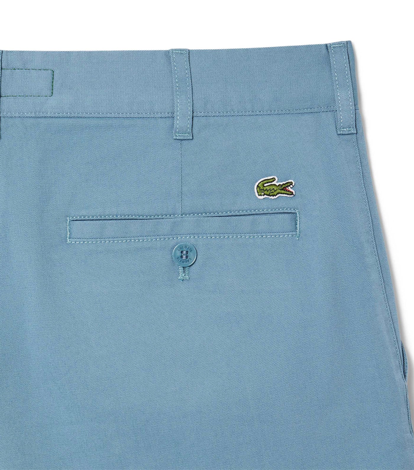 Slim Fit Stretch Cotton Bermuda Shorts