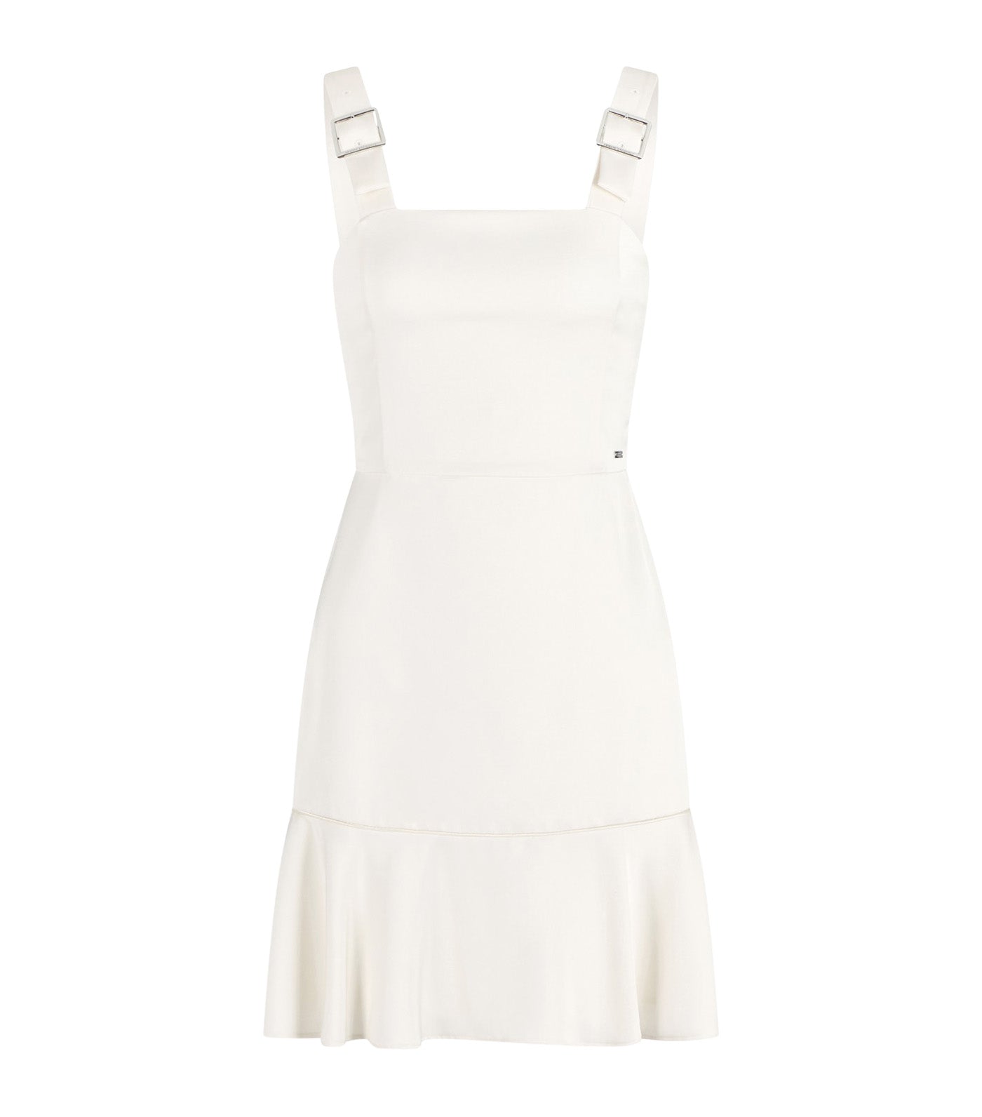 Armani Exchange Short Dress in Matte Satin Fabric ISO